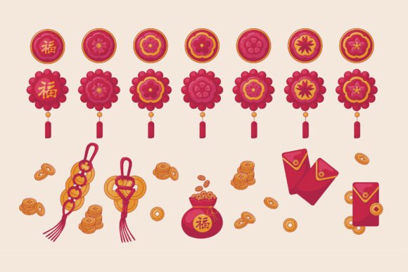 Download Fu Blessings Lunar New Year Graphics - New year graphics Collection
