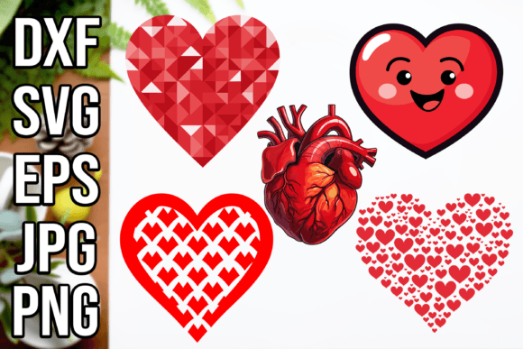 Download Pack Hearts Design Vector and Svg - Hearts design Collection