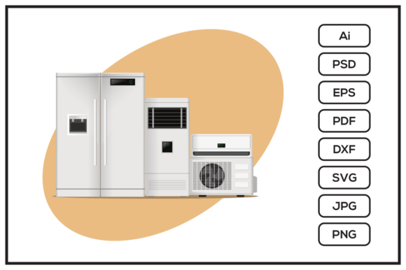 Download HVAC Cooler Design Illustration - Illustration Collection