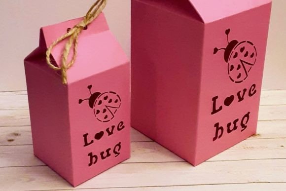 Download Valentine's Milk Carton - Love Bug - Love bug Collection